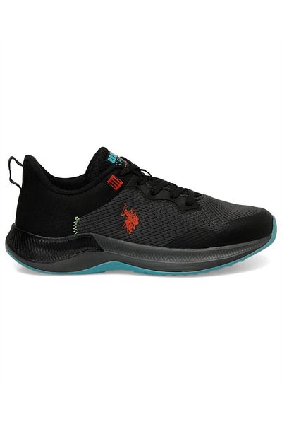 U.S. Polo Assn. US Polo Assn.Florin Wmn 4Fx - Size 36-40 Black-Turquoise-Red Running and Training Shoes