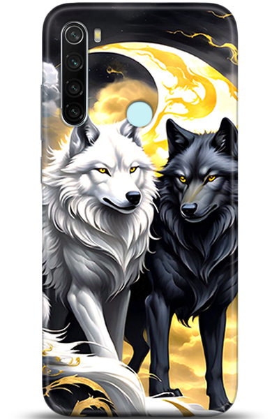 adveksiyon حافظة هاتف Xiaomi Redmi Note 8 مطبوعة بدقة HD - كن نفسك 5633