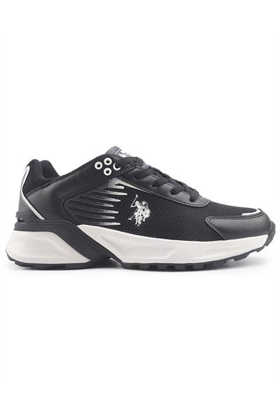 U.S. Polo Assn. US Polo Assn. Rick 4FX - Black and White Sneaker Shoes