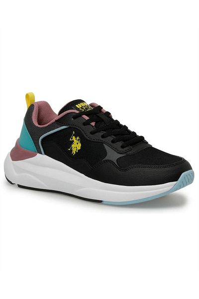 U.S. Polo Assn. U.S. Polo AssnMelinda 4Fx Women's Black-Yellow-Blue Running & Training Shoes