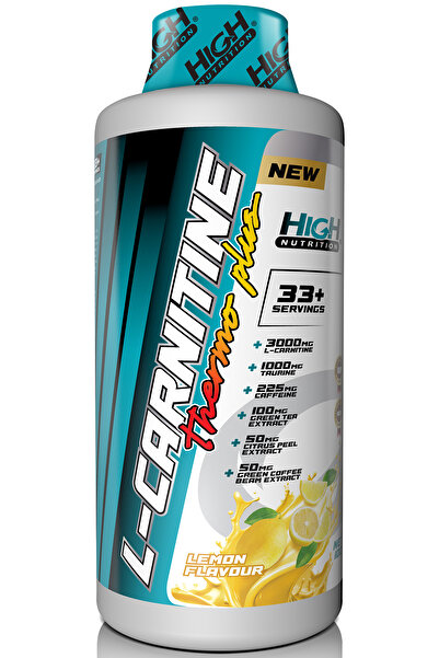 High Nutrition Thermo L-Carnitine Plus 3000 Mg1000 ML 33 Servis Limon Aromalı L-Karnitine L-Karnitin