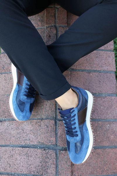 FAST STEP Pantofi casual pentru bărbați din piele naturală 819MA261