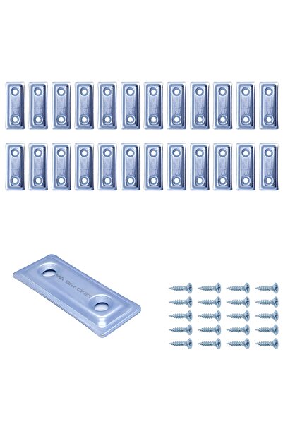 Yapıkan Mr. Bracket 25 Ad. Düz Gönye Bağlantı Demiri 16x40mm - Mobilya Dolap ...