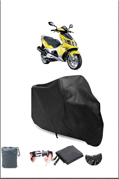 Breen غطاء دراجة نارية أسود من القانون بوبكات 150 مقاوم للماء