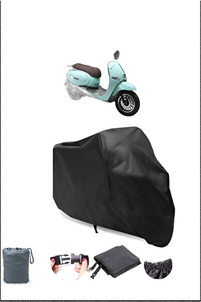 Breen غطاء دراجة نارية أسود كوبا بريليانت 125 مقاوم للماء