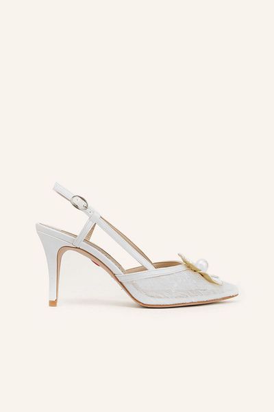 MARCATELLI Pantofi de mireasa cu toc Maria