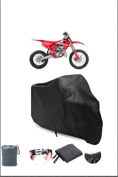 Breen غطاء دراجة نارية مقاوم للماء من الغاز الأسود Mc 85