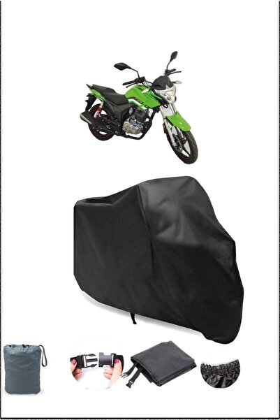 Breen غطاء دراجة نارية أسود KUBA Cr1 مقاوم للماء