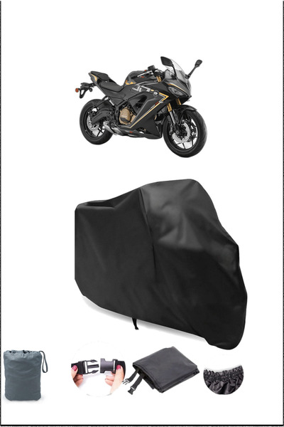 Breen Black Rks Srk400 Rr Waterproof Durable Motorcycle Cover