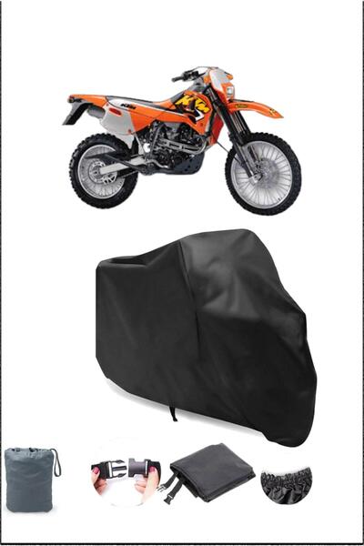 Breen غطاء دراجة نارية أسود KTM 620 Sc مقاوم للماء