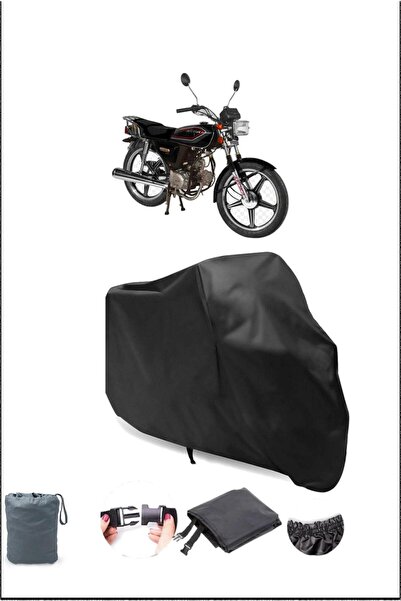 Breen Black Arora Ar 50-30 Waterproof Durable Motorcycle Cover