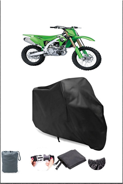 Breen غطاء دراجة نارية أسود مقاوم للماء KAWASAKI Kx 250F