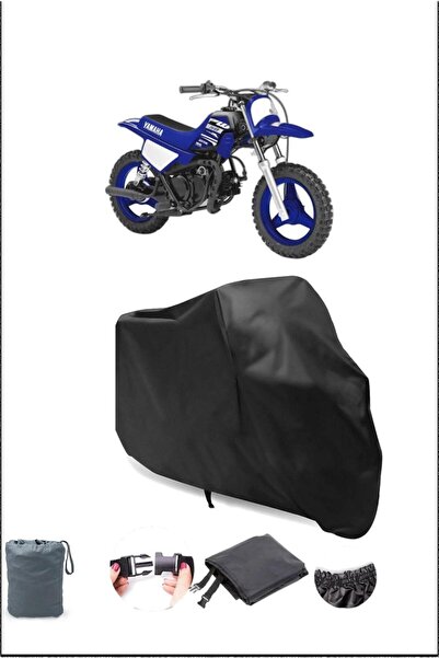 Breen Black Yamaha Pw 50 Waterproof Durable Motorcycle Cover