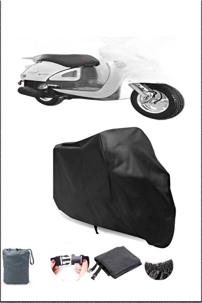 Breen Black Yuki Zn-150T-E5 Legend Waterproof Durable Motorcycle Cover