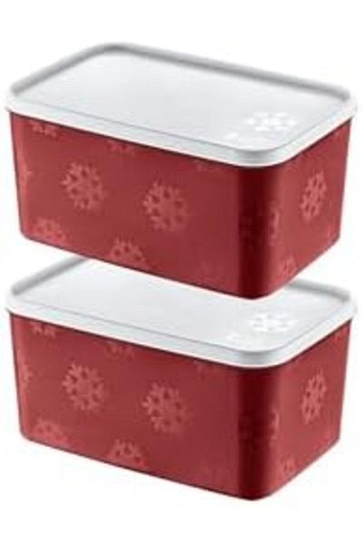 STOREMAX Sellbuystore Set of 2 No Frost Storage Container Carmen 2600 ml 1053513