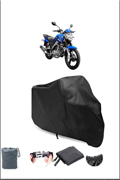 Breen Black Yuki Tn150-3A Driver Waterproof Durable Motorcycle Cover