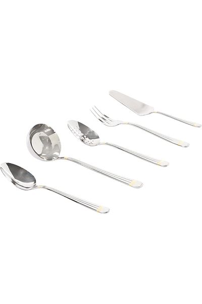 STOREMAX Sellbuystore 4200 Gold 5 Piece Service Set 1053513