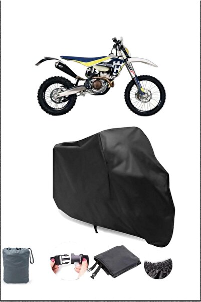 Breen غطاء دراجة نارية أسود HUSQVARNA Fe 350 مقاوم للماء ومتين