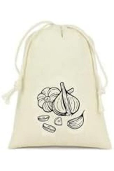STOREMAX Htcx Potato, Onion and Cuddle Storage Bag, Set of 3, Raw Cloth Fabric, Draw String Shopwave