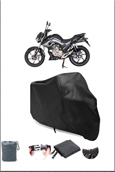Breen SİYAH MONDIAL 125 Drift L SU GEÇİRMEZ DAYANIKLI MOTOSİKLET ÖRTÜSÜ