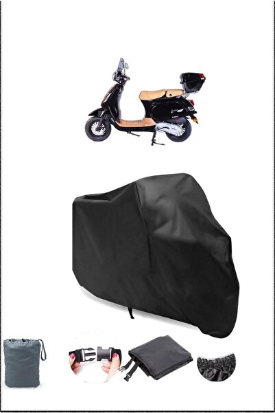 Breen Black Falcon Cooper 125 Efi Waterproof Durable Motorcycle Cover