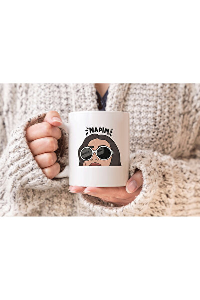 MODA كوب بورسلين هدية مطبوع من Napim