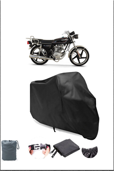 Breen Black Kuba Cheetah 125 Waterproof Durable Motorcycle Cover