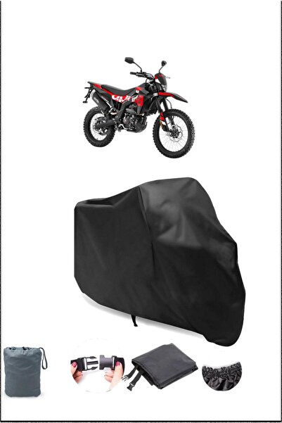 Breen Black Aprilia Rx 125 Waterproof Resistant Motorcycle Cover