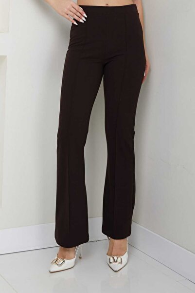 Santra TREND İspanyol paça bel ve bacak bölgesi toparlayıcı tayt pantolon