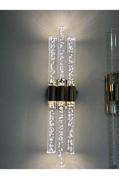 BACKHOME Bubbletrio Şık Ve Zarif Modern Led Duvar Aplik 51 Cm Rgb Elektrikli Kumandalı