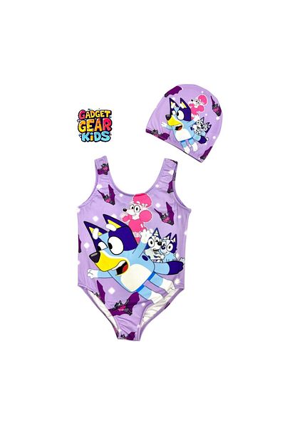 Gadget Gear Costum de baie cu detaliu imprimat pentru fetiță