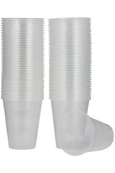 STOREMAX Plastic Cup 180 Cc 100 Pieces Starcolxollection 655141