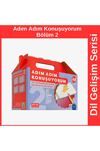 Lali Yayınları Adım Adım Konuşuyorum Terapi Eğitim Seti Lali Yayınları Bölüm 2