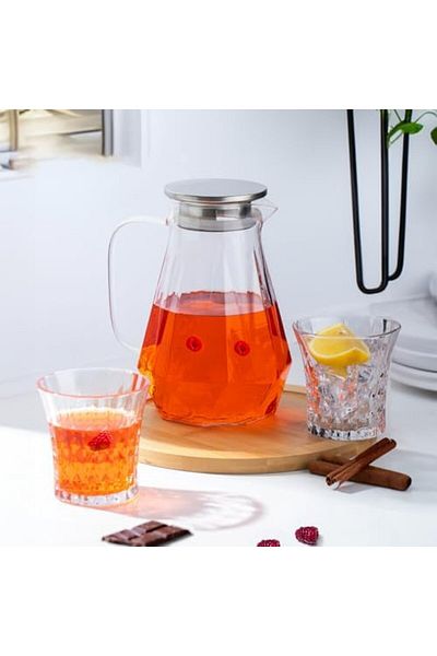 STOREMAX Sellbuystore 234 Set of 12 Glass Cups - Water, Coffee, Soft Drink Glass - Water, Glassware 200ml