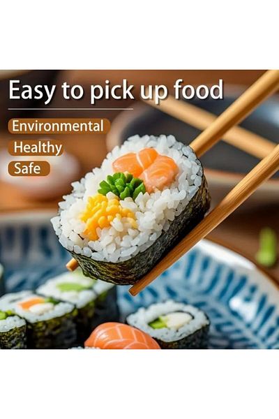 STOREMAX Premium Bamboo Chopsticks - 10 Pairs 646268