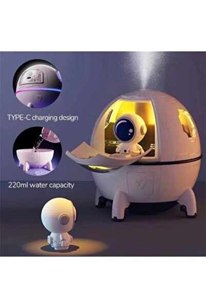 Genel Markalar Buhardanlıklı Astronot Şarjlı Masa Lambası