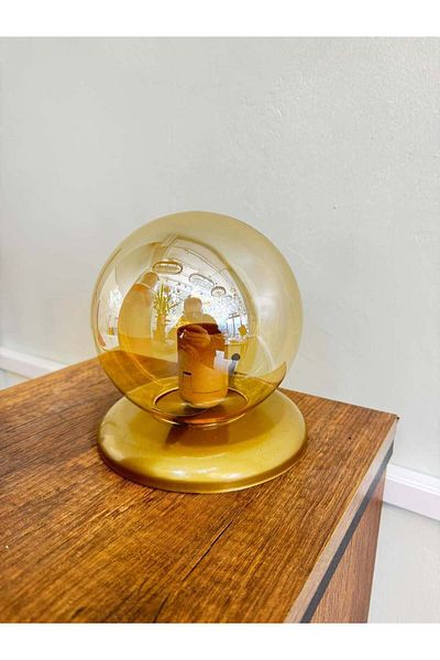 OSC HOME AYDINLATMA TASARIM Lampshade Globe Antique Honey