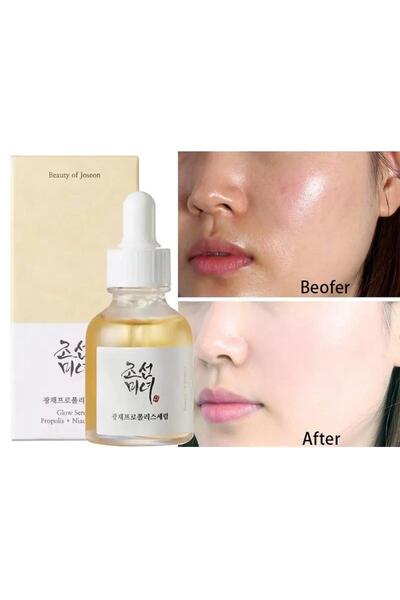 Uçan Fil Joseon Beauty - Glow Serum: Propolis+Niacinamide 30ml (Lightening and Moisturizing Serum)