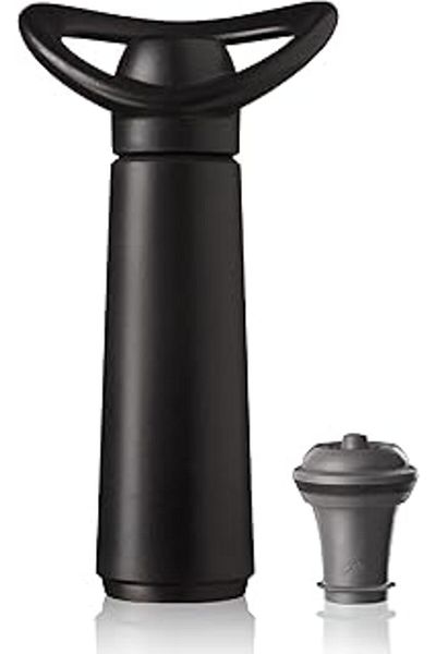 Vacu Vin Concerto Black Wine Vacuum Set - with 1 Pump and 1 Tipa Box