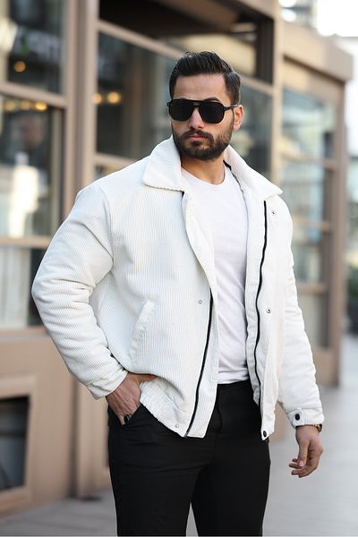 LOES MOMENT New Season Men's Oversize Vintage Velvet Jacket