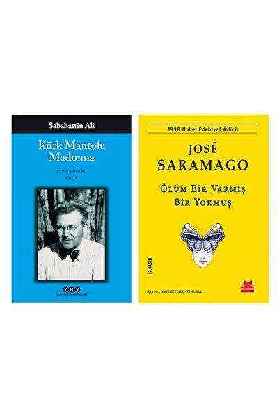 Yapı Kredi Yayınları Kürk Mantolu Madonna - Sabahattin Ali - Ölüm Bir Varmış ...