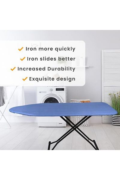 STOREMAX Beyli̇ni̇ 4 Layer Ironing Board Cover Ironing Board Cover Ironing Board Cloth Silicone Cup