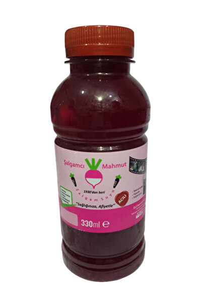 Şalgamcı Mahmut 12 Adet 330 ml Havuçlu Natürel Tarsus Şalgamı (ACILI/ACISIZ)