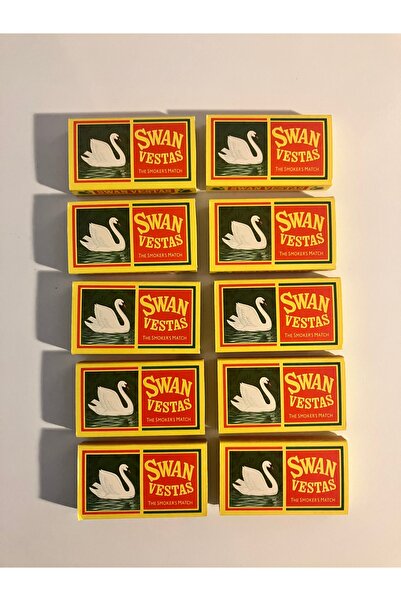 Kaantik Swan Vestas Kibrit 10lu Paket