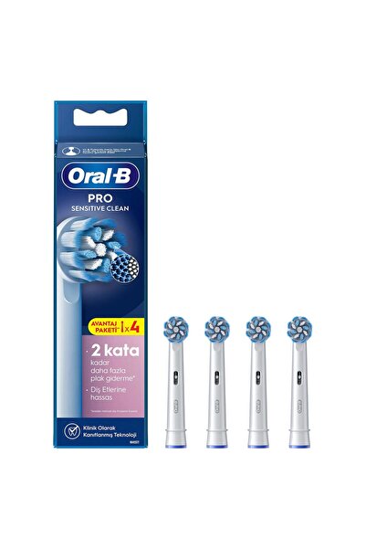 Oral-B Oral B Şarjlı Diş Fırçası Yedek Başlığı Sensitive Ultra Thin 4lü