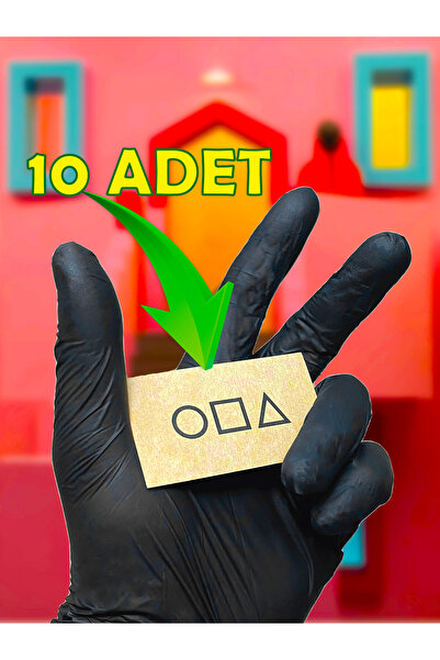 GiginGo Squid Game Oyun Kartı Seti 10 Adet - Squid Game Temalı Eğlence Kartları