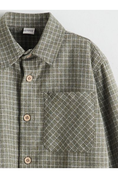 LC Waikiki Lcw Kids Plaid Boy Lumberjack Shirt