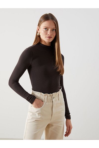 LC Waikiki Lcw Vision Stand Collar Women's Bodysuit