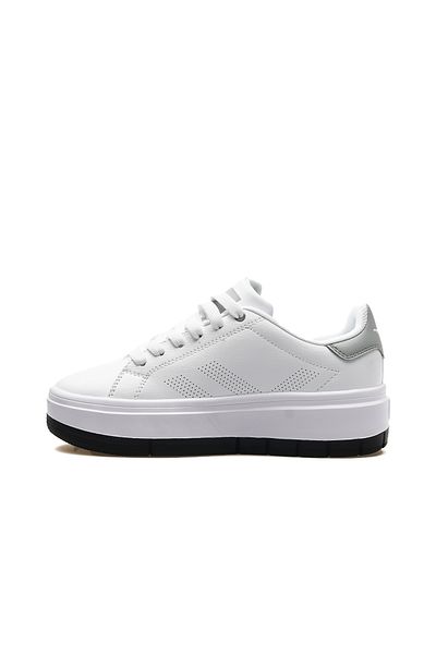 Lescon Pantofi de damă Loyal - Pantofi sport casual cu șireturi, 24k Loyal Z White