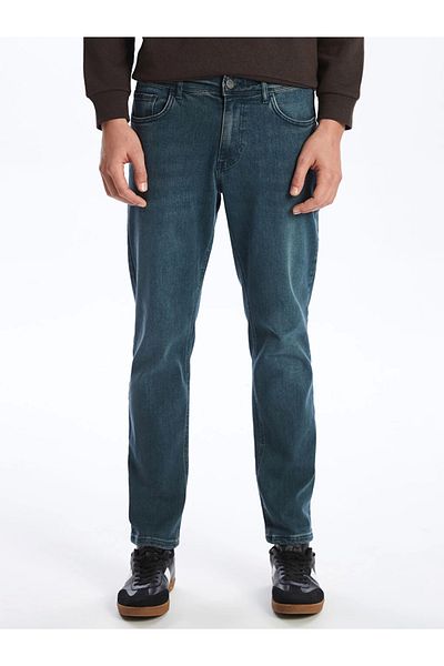LC Waikiki Ανδρικό τζιν LCW Jeans Green 779 Regular Fit